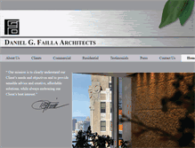 Tablet Screenshot of dgfaillaarchitects.com